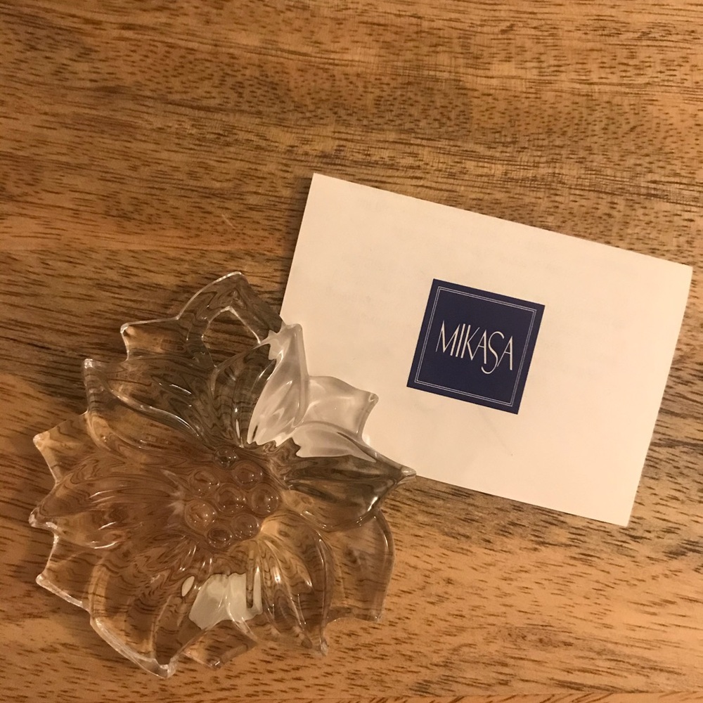 Mikasa Crystal Ornament